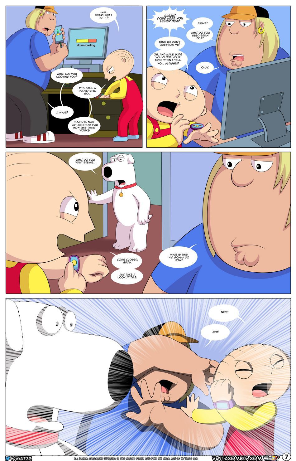 Quahog Diaries 3 - Arabatos page 7 hentai porn comic manga doujin